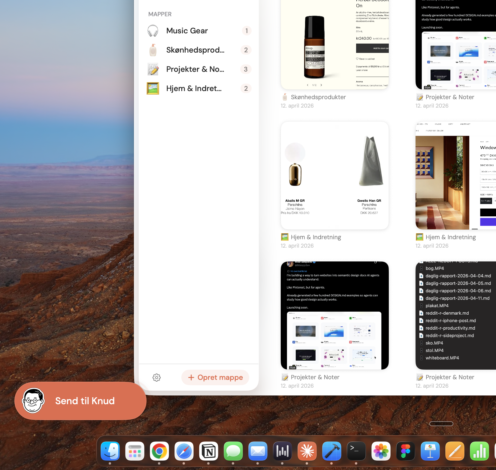 Knud Mac notification popping up after screenshot